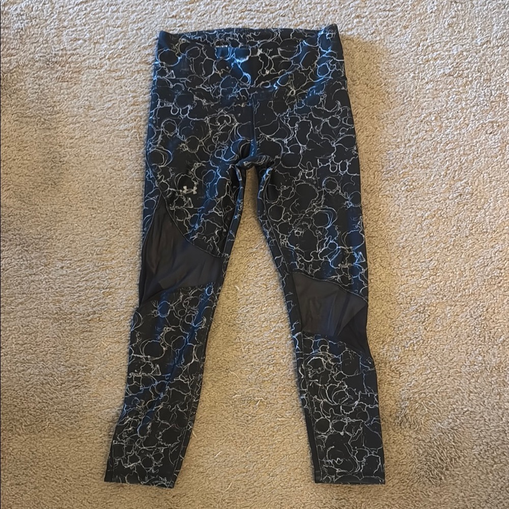 Under Armour Black Patterned Leggings